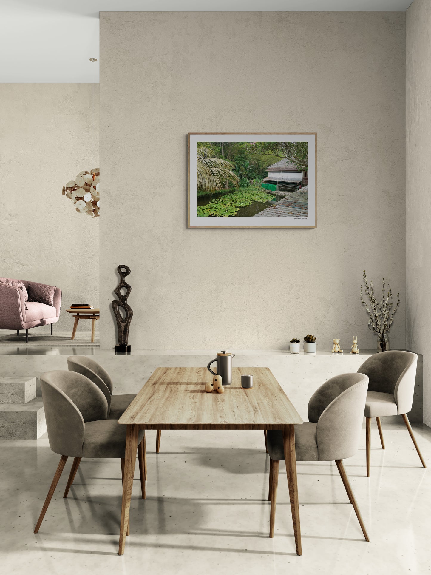 Laundry rack |  Framed & Mounted Print