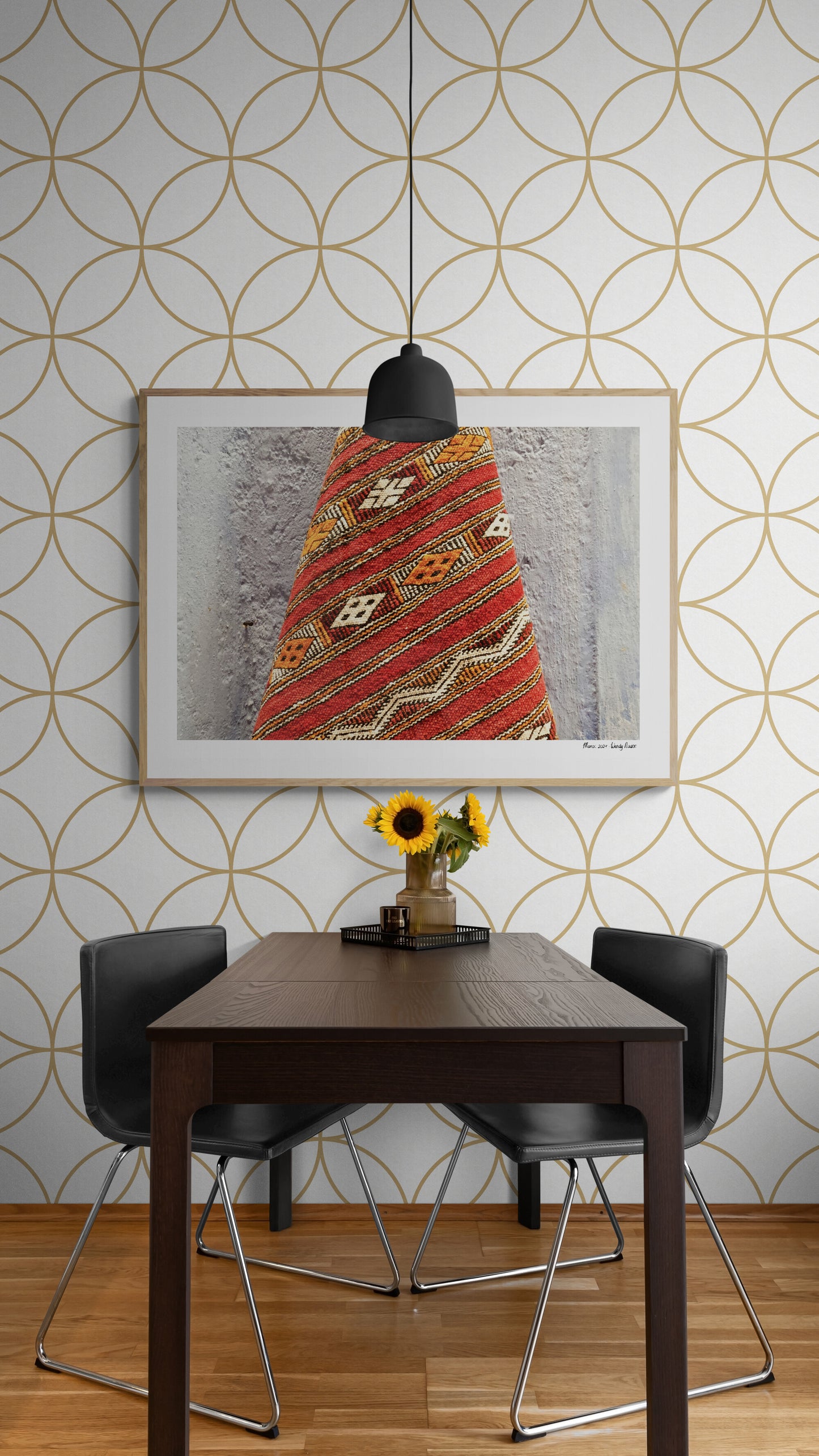 Amazigh carpet | Framed & Mounted Print