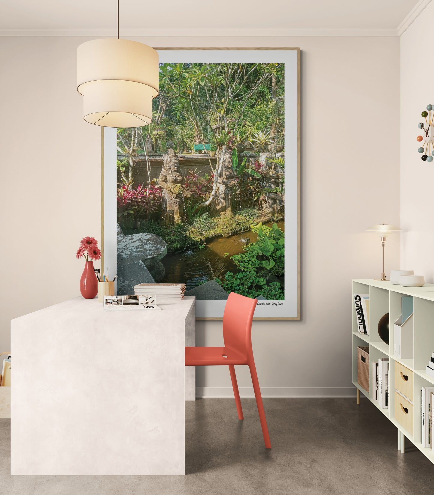 Statue garden |  Framed & Mounted Print