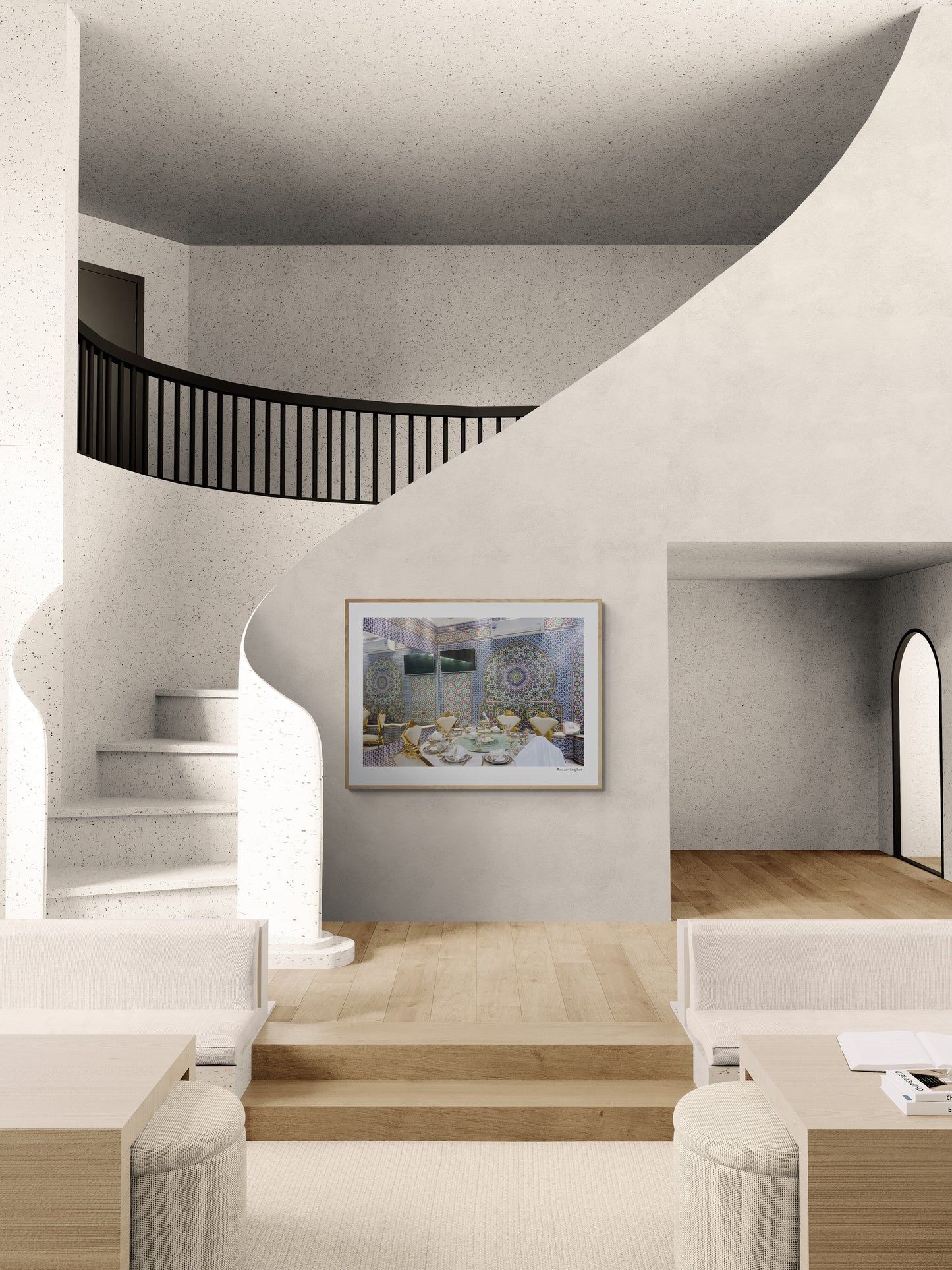 Table setting |  Framed & Mounted Print
