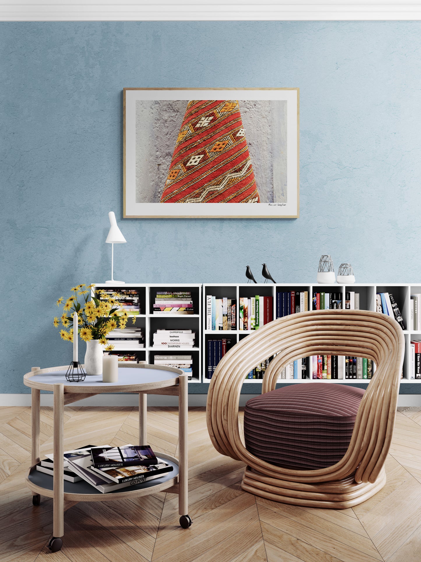 Amazigh carpet | Framed & Mounted Print