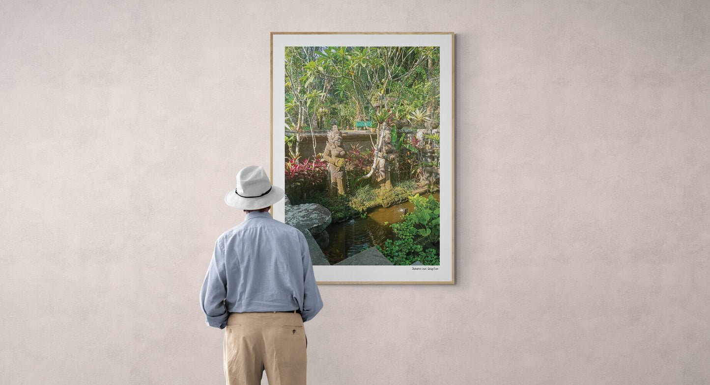 Statue garden |  Framed & Mounted Print