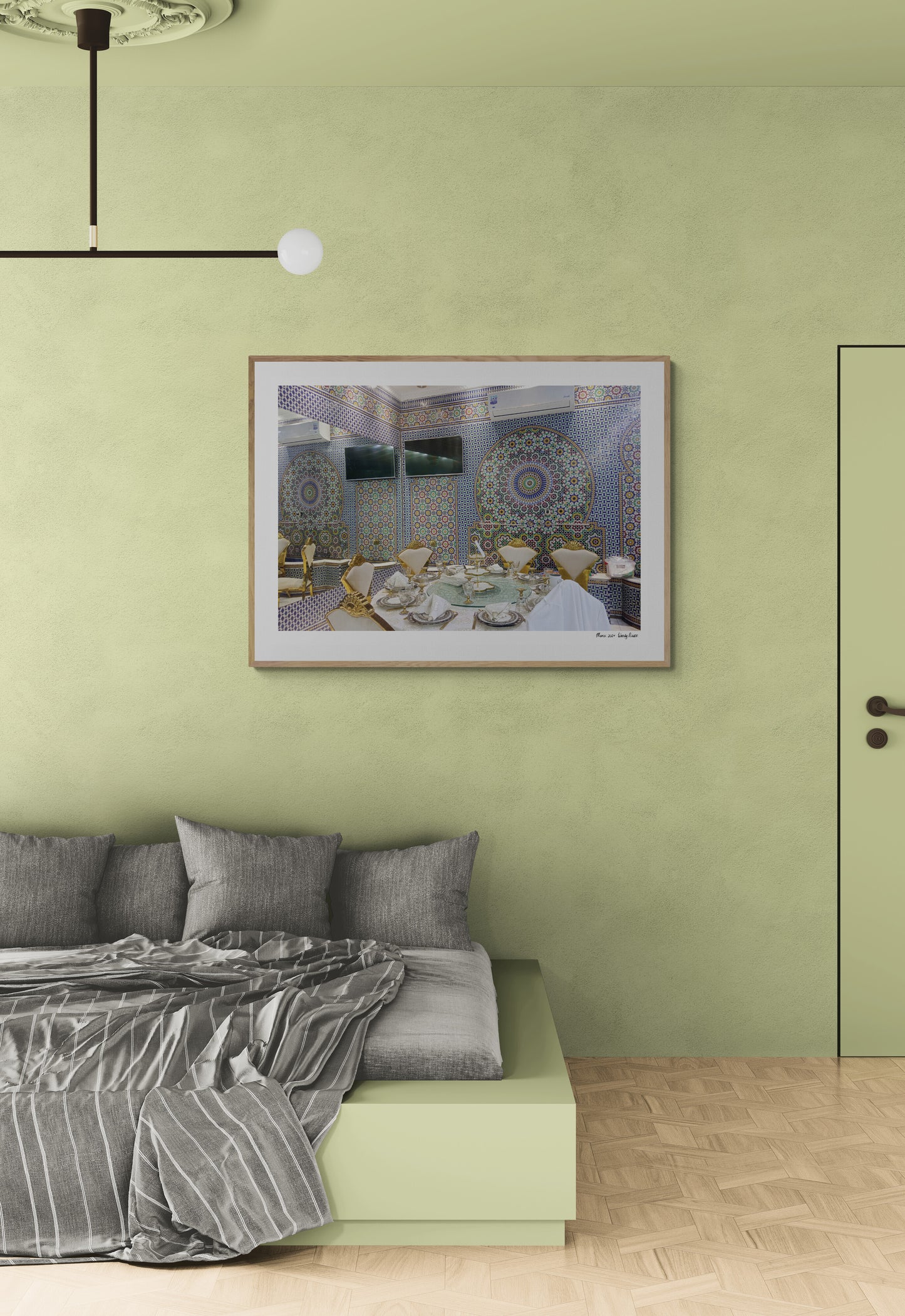 Table setting |  Framed & Mounted Print