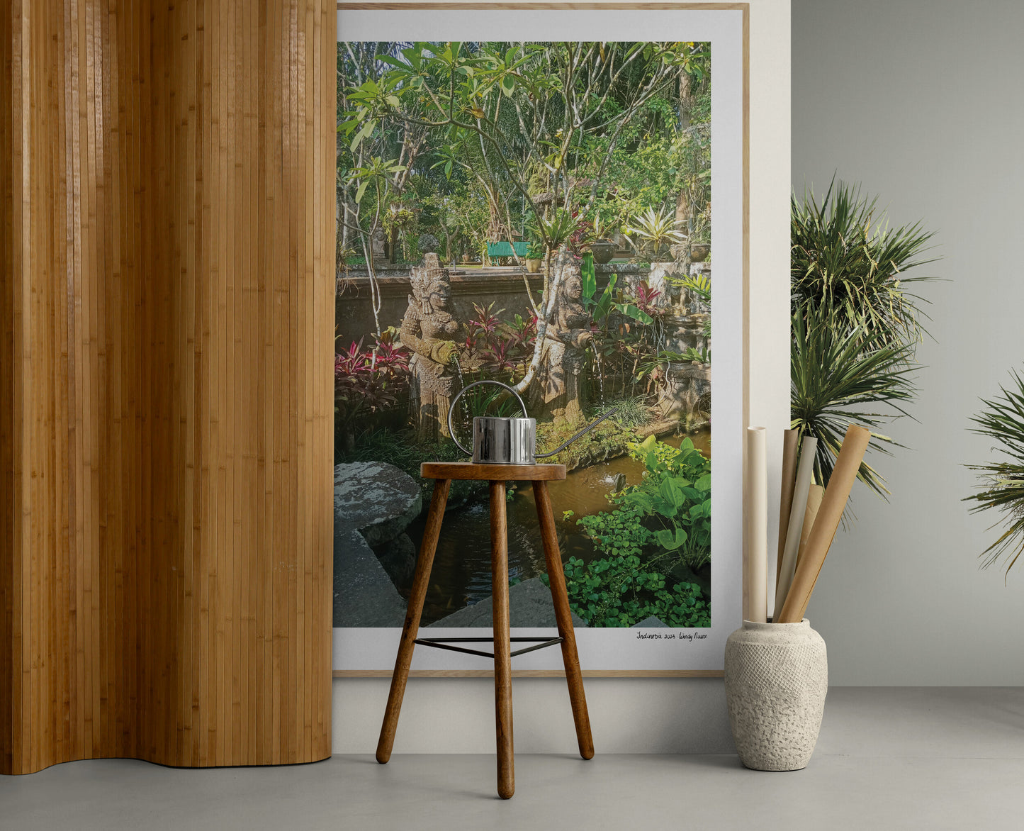 Statue garden |  Framed & Mounted Print