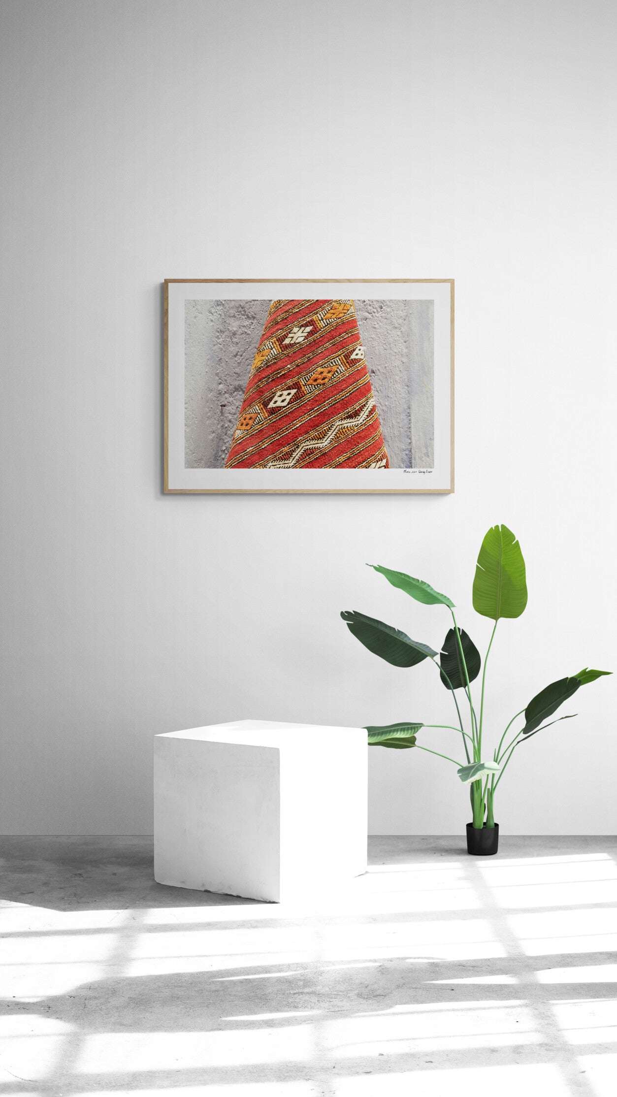 Amazigh carpet | Framed & Mounted Print