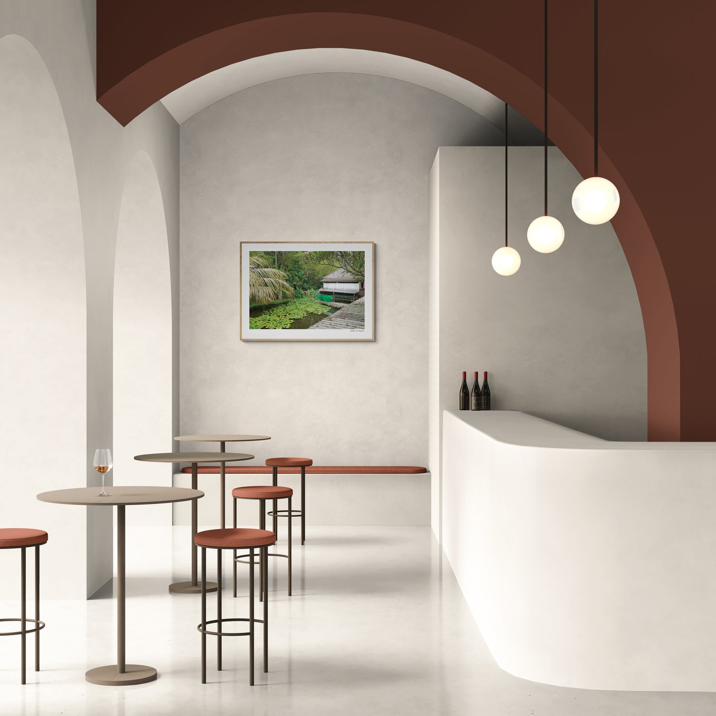 Laundry rack |  Framed & Mounted Print