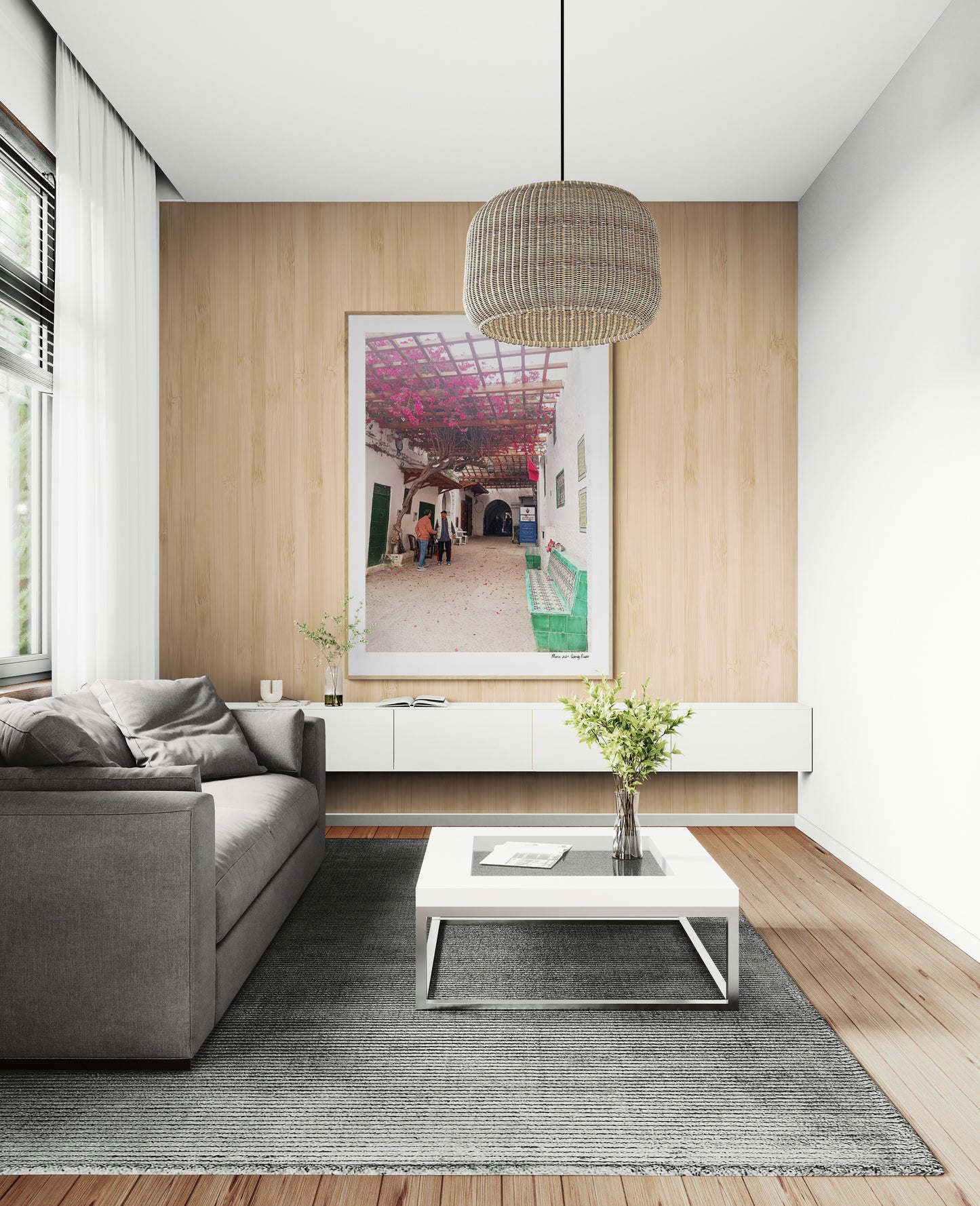 Flowers Tetouan | Framed & Mounted Print