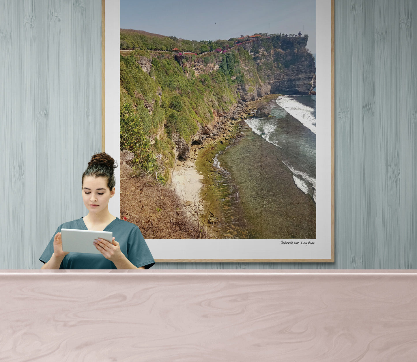 Sea kliff |  Framed & Mounted Print