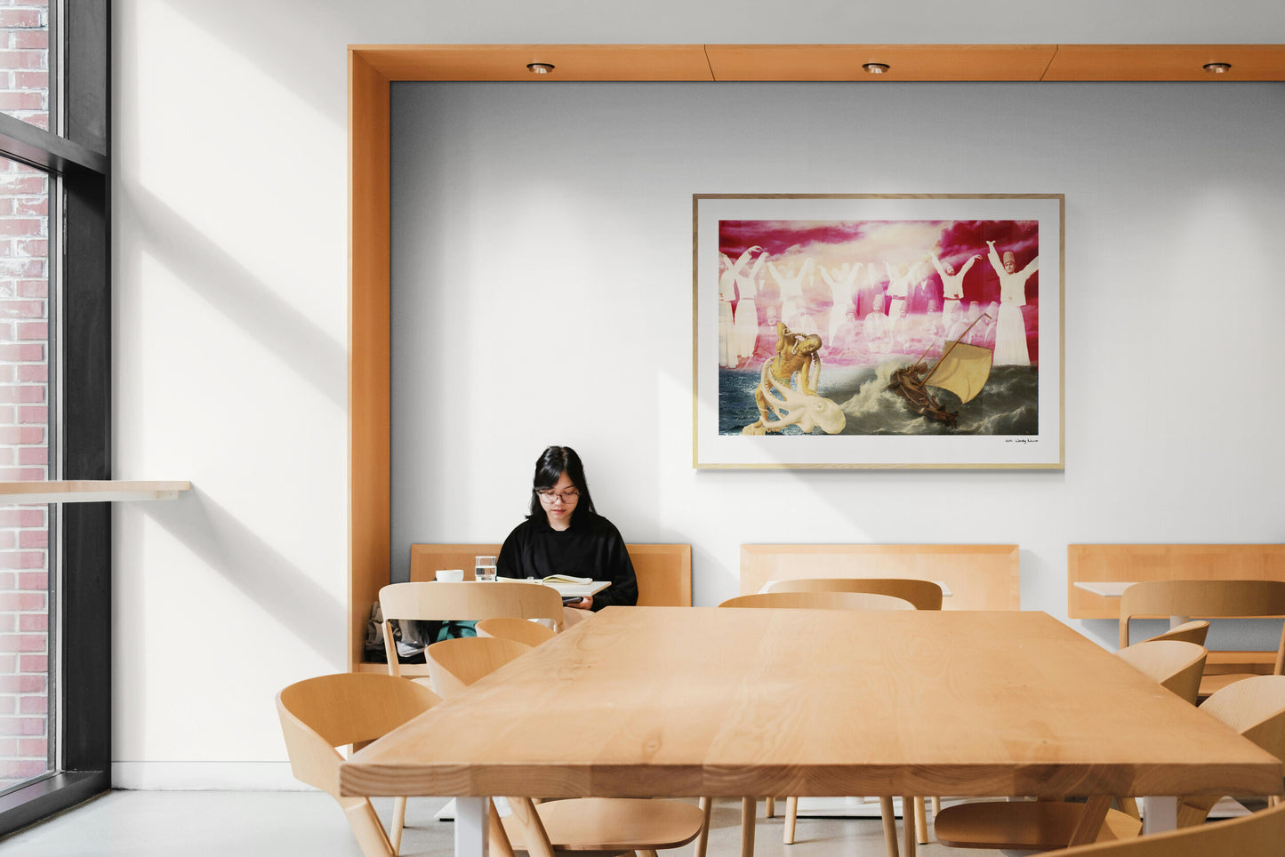 Supporting | Framed & Mounted Print