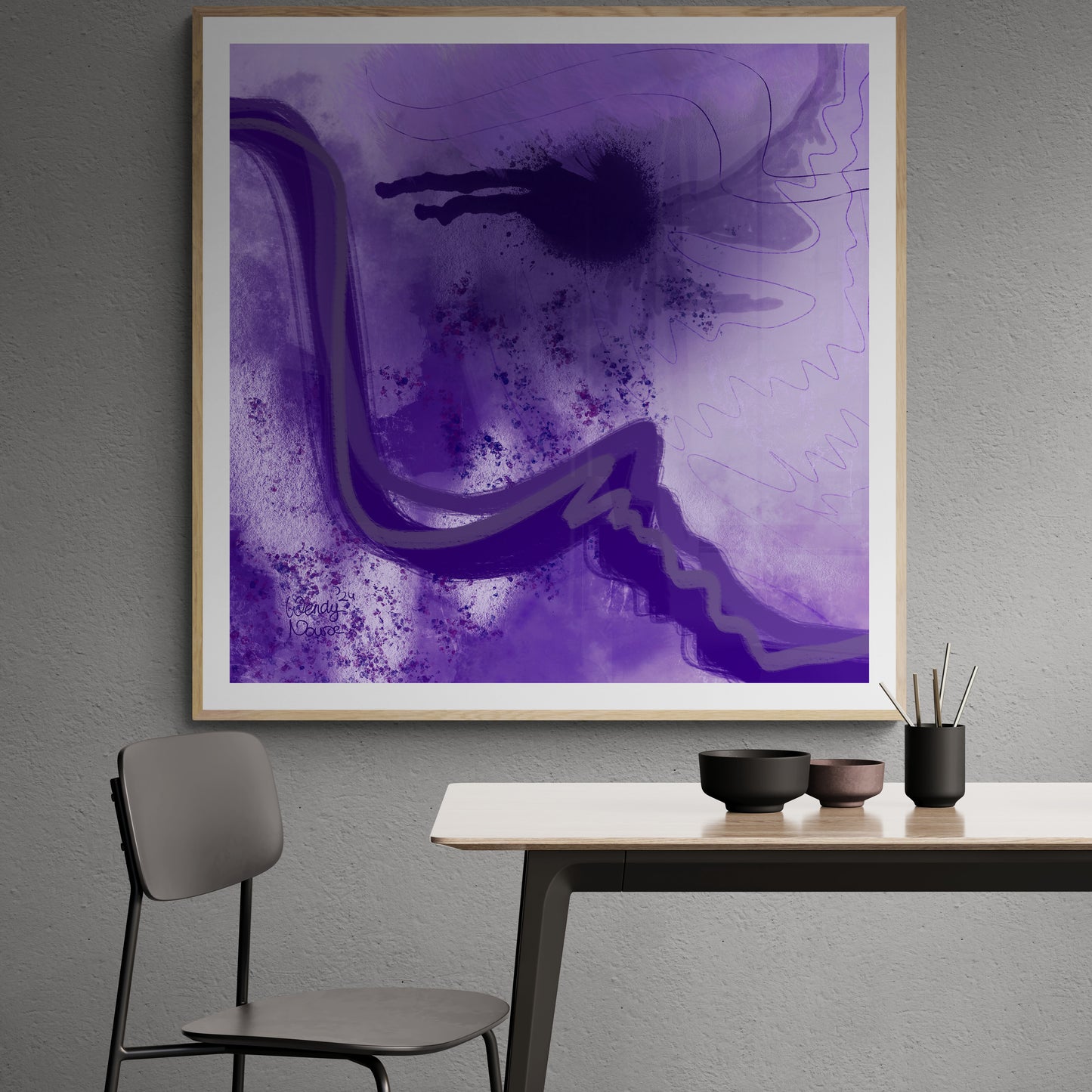 Presence |  Framed & Mounted Print