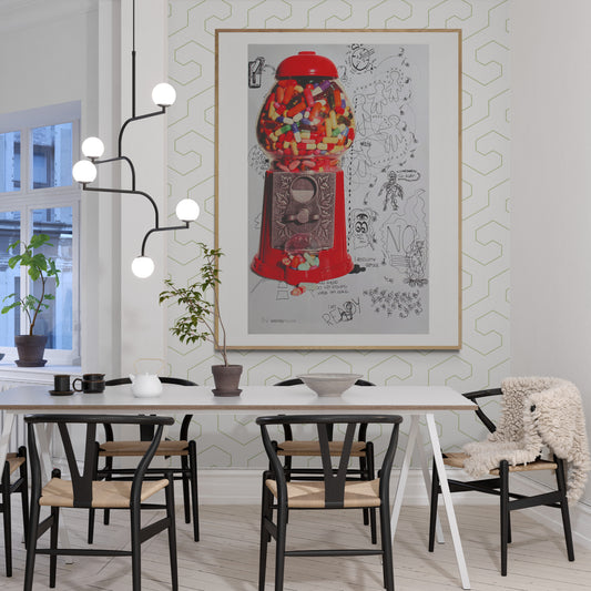 Anger Machine | Framed & Mounted Print