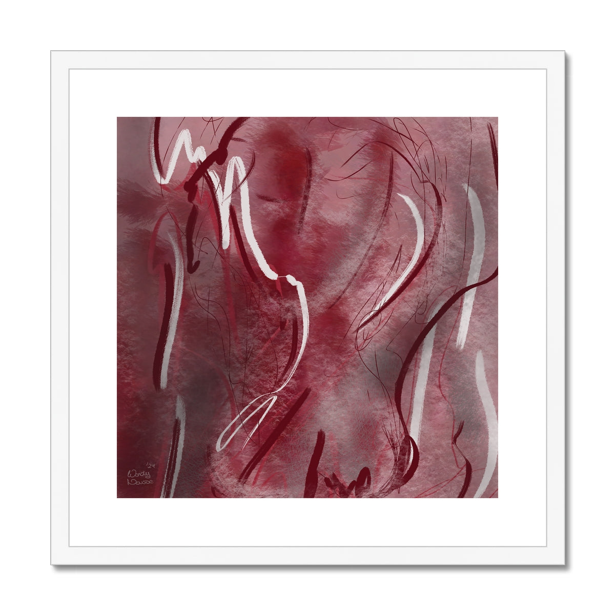 Double Down |  Framed & Mounted Print