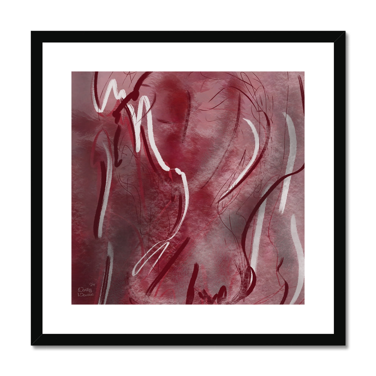 Double Down |  Framed & Mounted Print