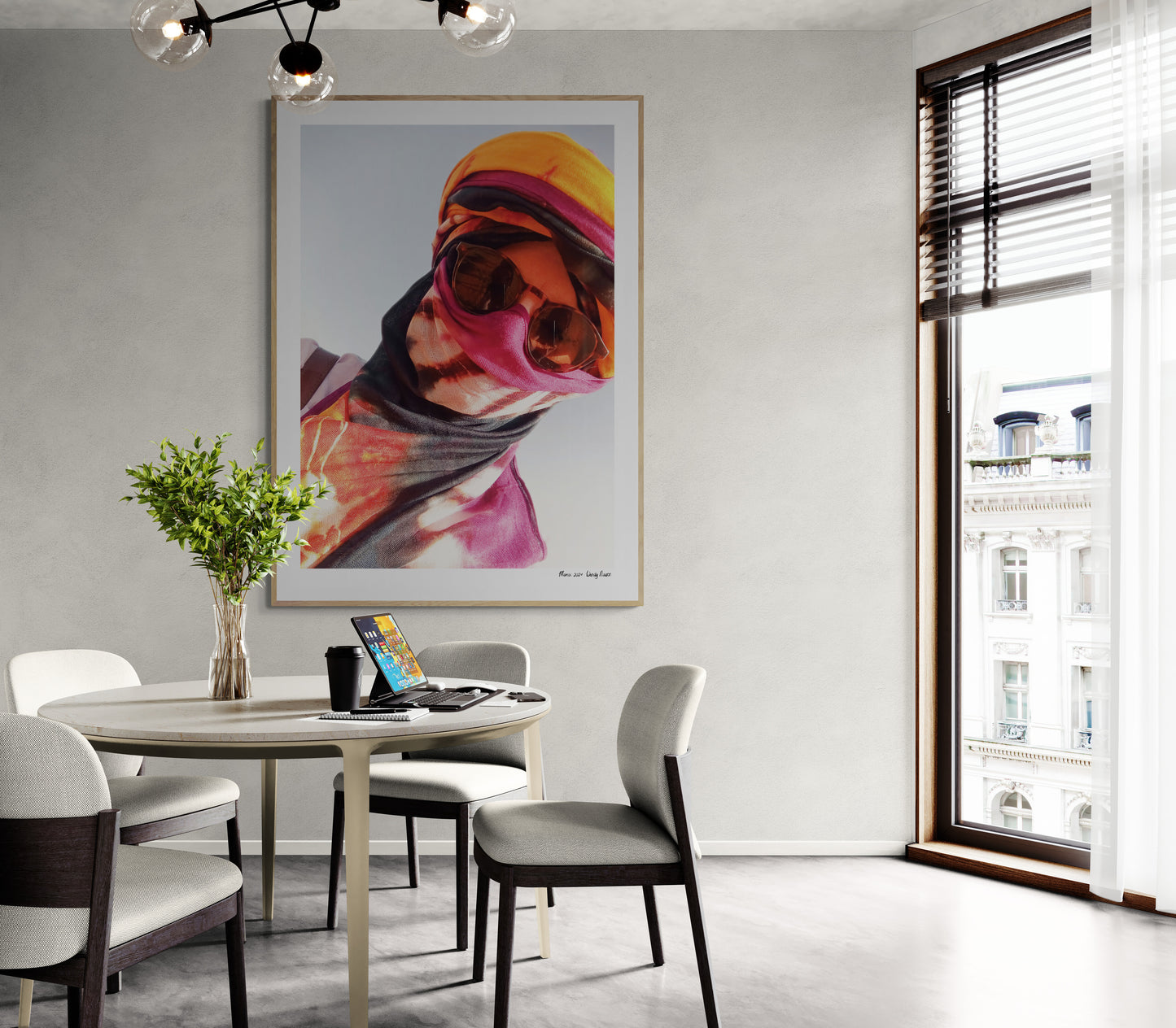 Self portrait | Framed & Mounted Print