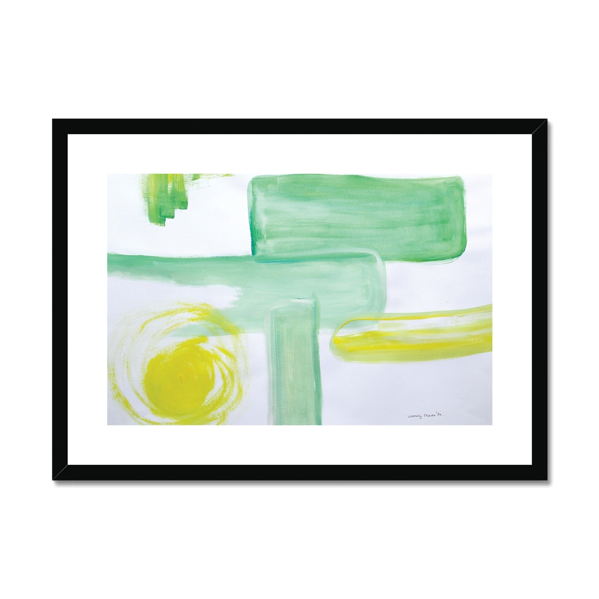 Isolated |  Framed & Mounted Print