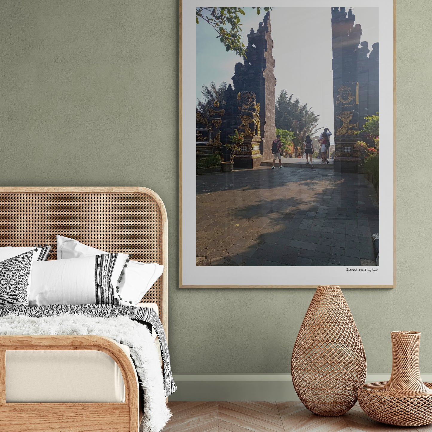 Temple gate |  Framed & Mounted Print