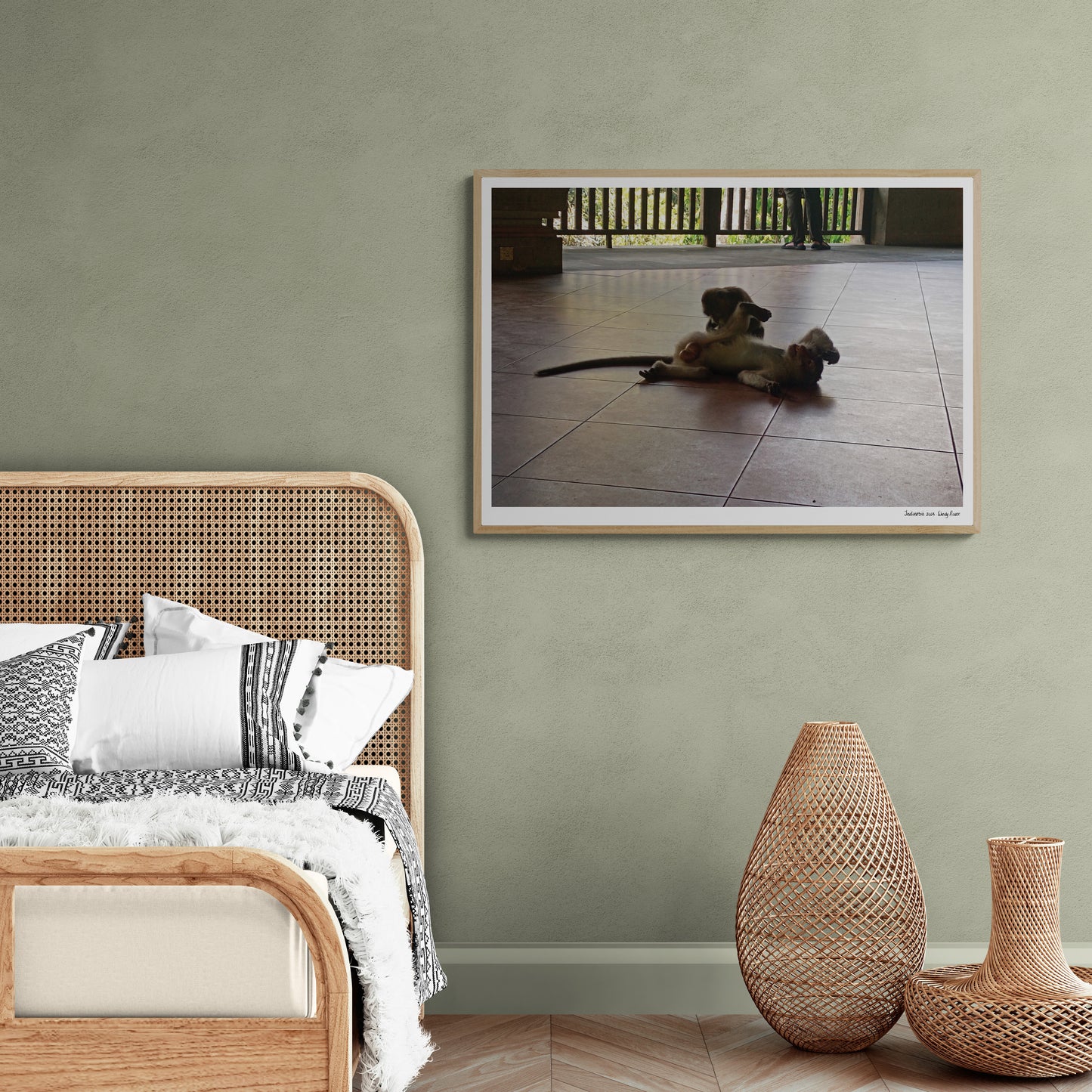 Monkeys |  Framed & Mounted Print