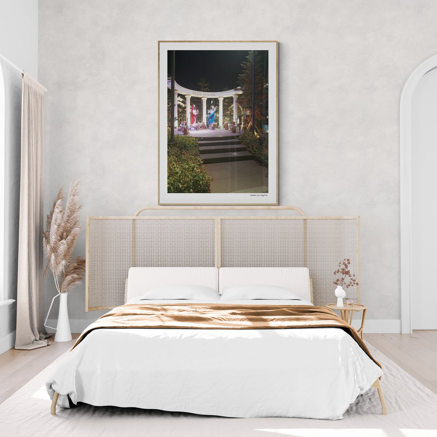 Mary and Angel |  Framed & Mounted Print