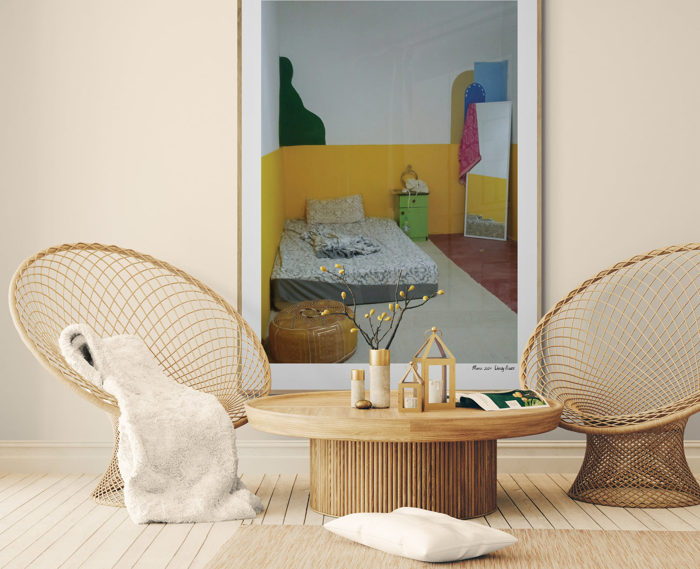 Bedroom | Framed & Mounted Print