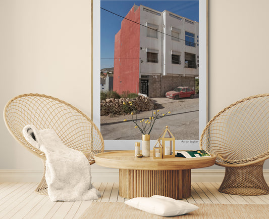 Red house | Framed & Mounted Print