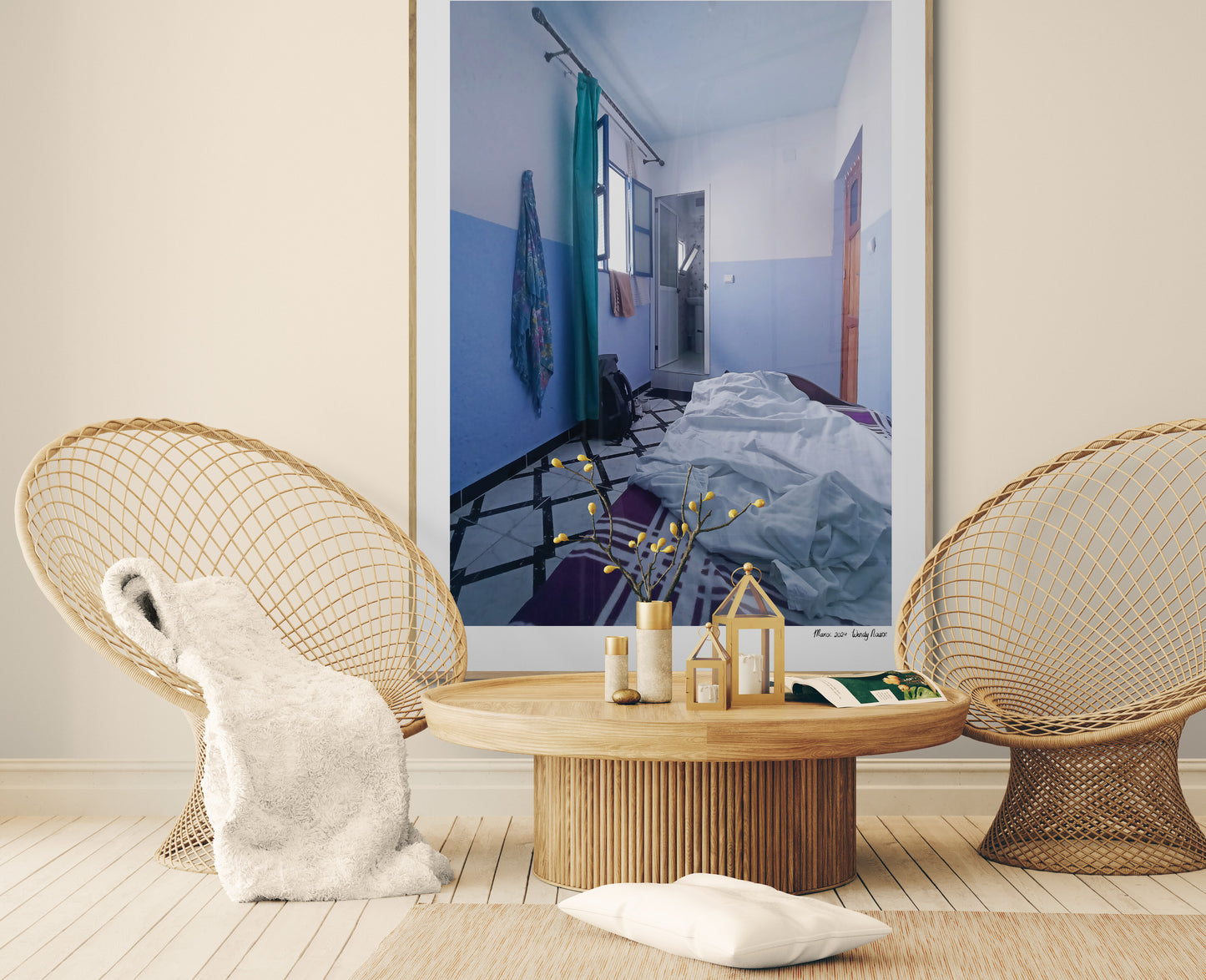 Bedroom | Framed & Mounted Print