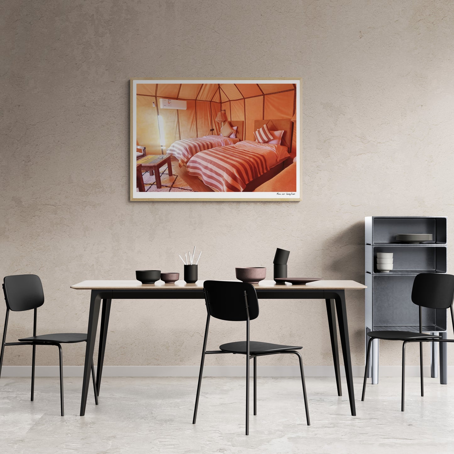 Sahari Tent | Framed & Mounted Print