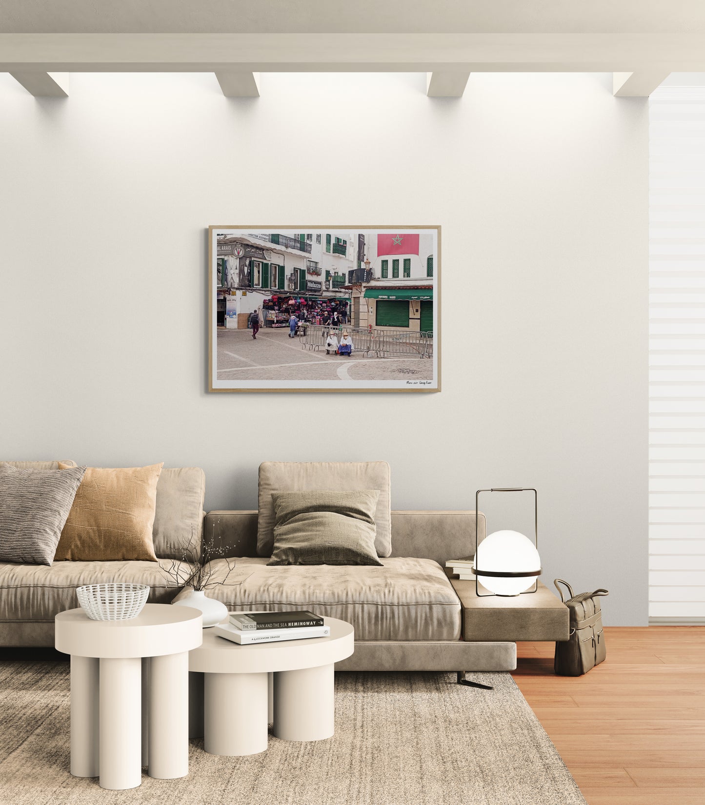 Women sitting | Framed & Mounted Print