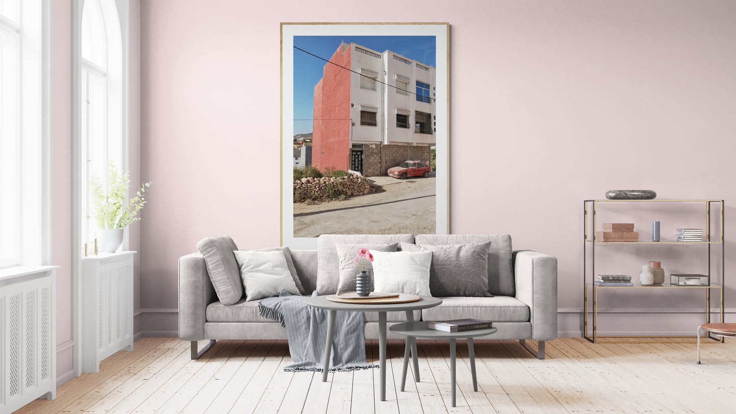 Red house |  Framed & Mounted Print