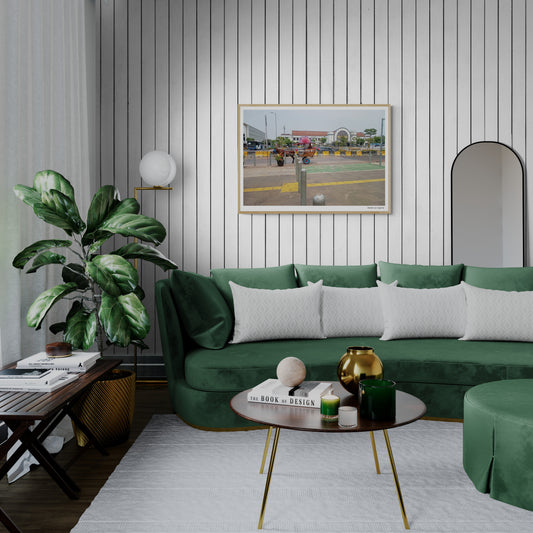 Traditional wagon | Framed & Mounted Print