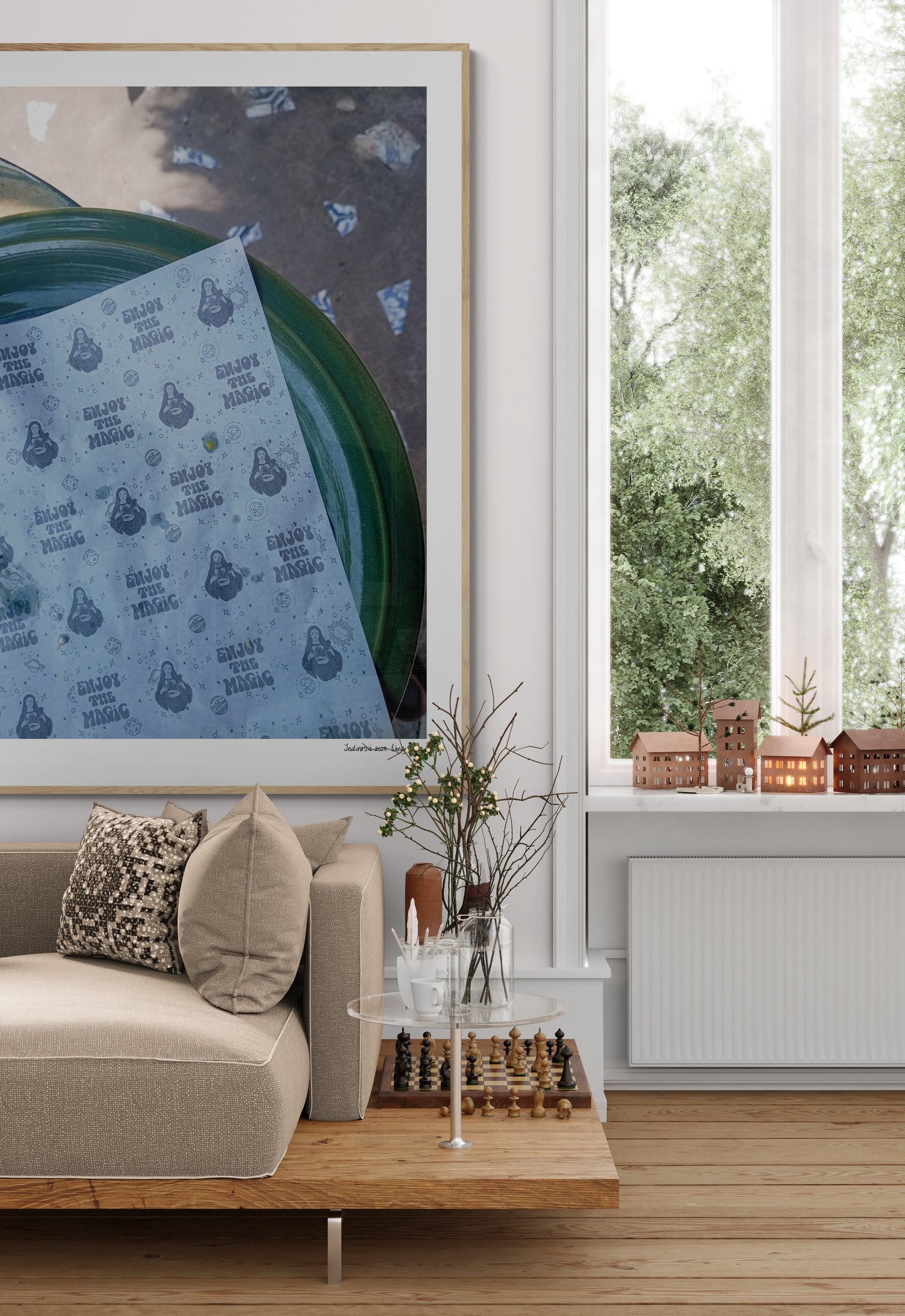 Enjoy Magic Mary | Framed & Mounted Print