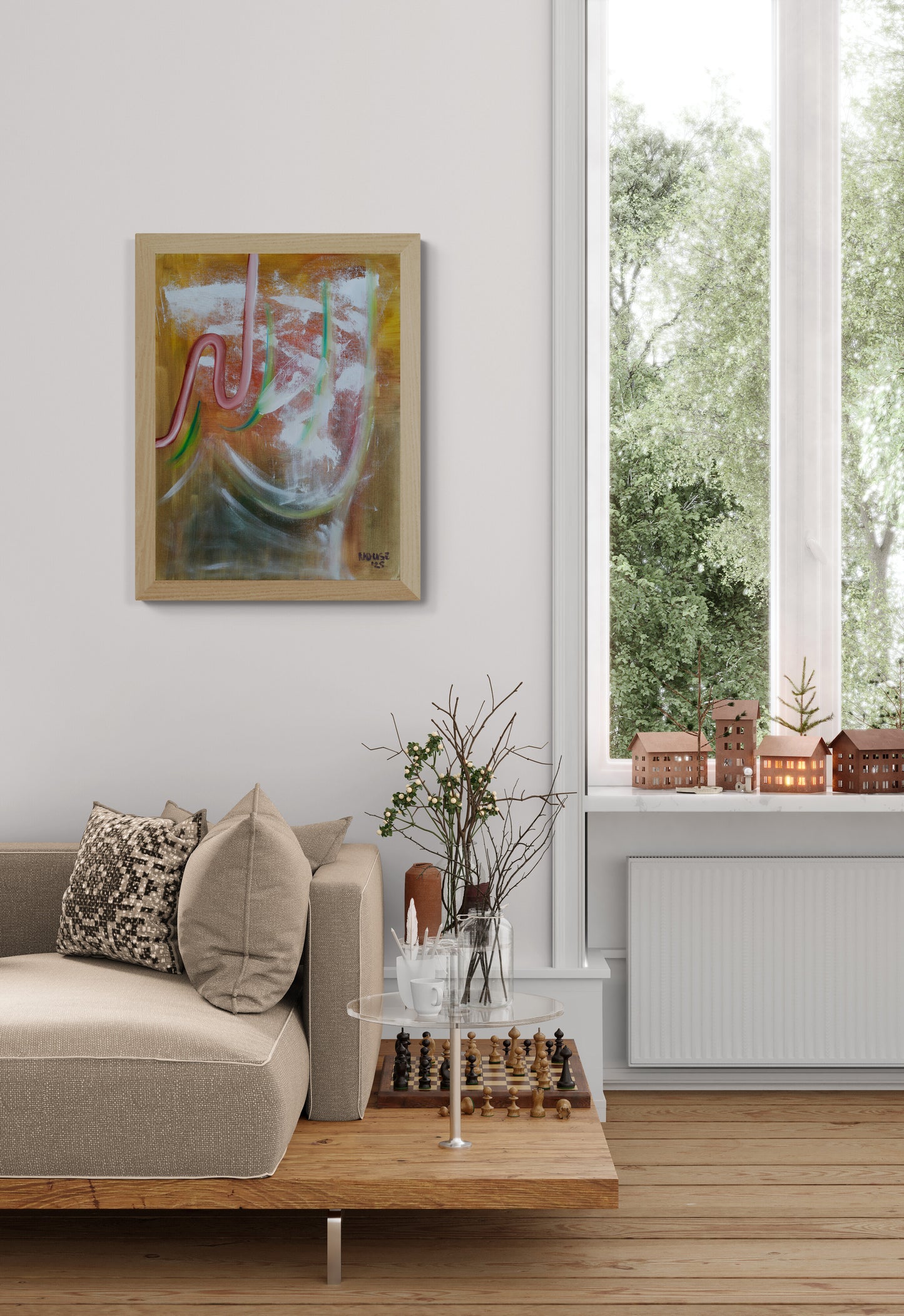 Scarlet | Original Oil Paintings
