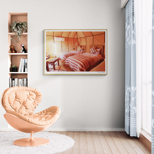 Sahari Tent | Framed & Mounted Print