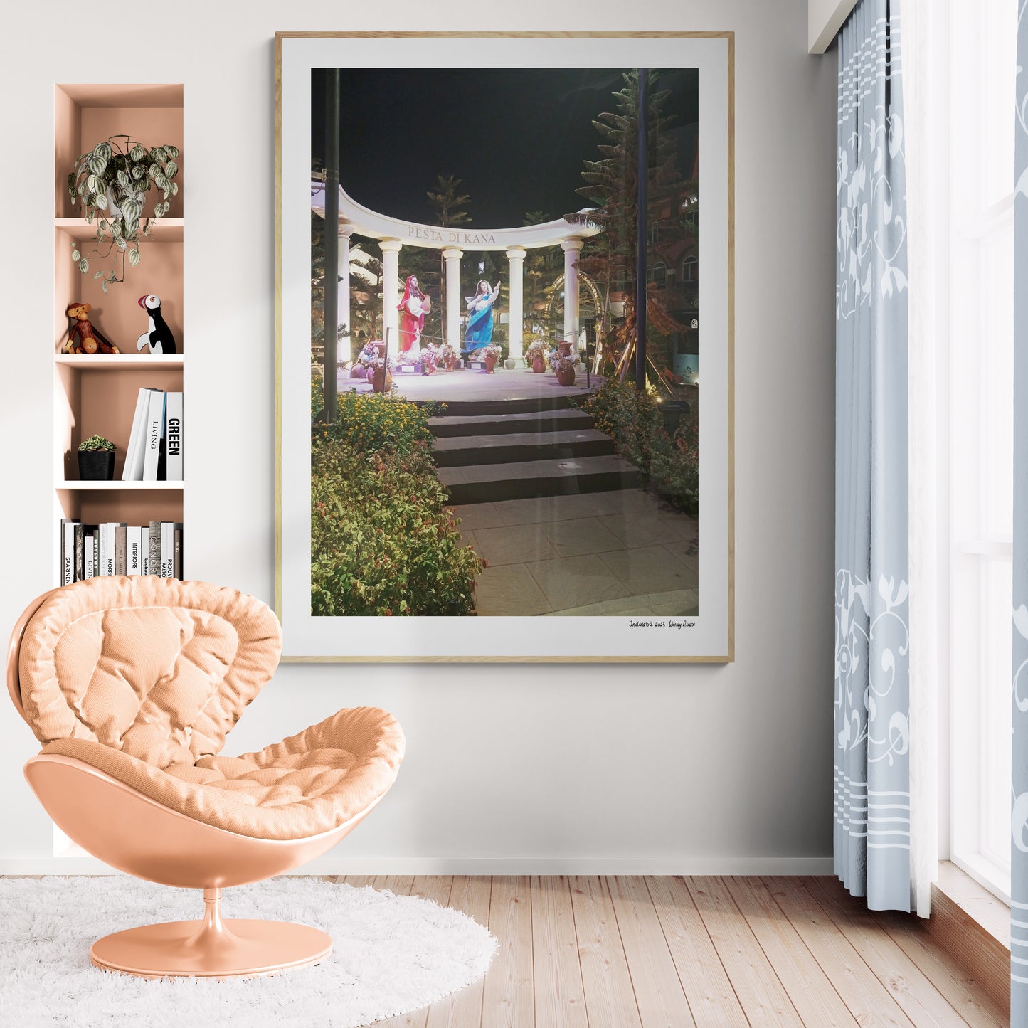 Mary and Angel |  Framed & Mounted Print