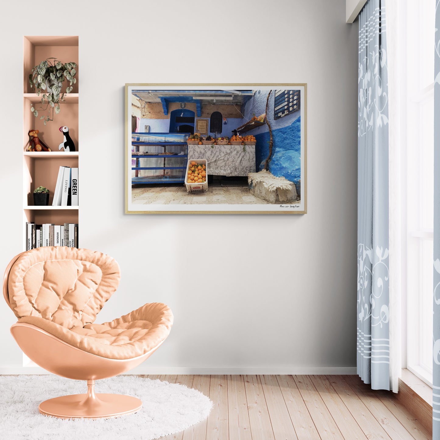 Orange shop | Framed & Mounted Print
