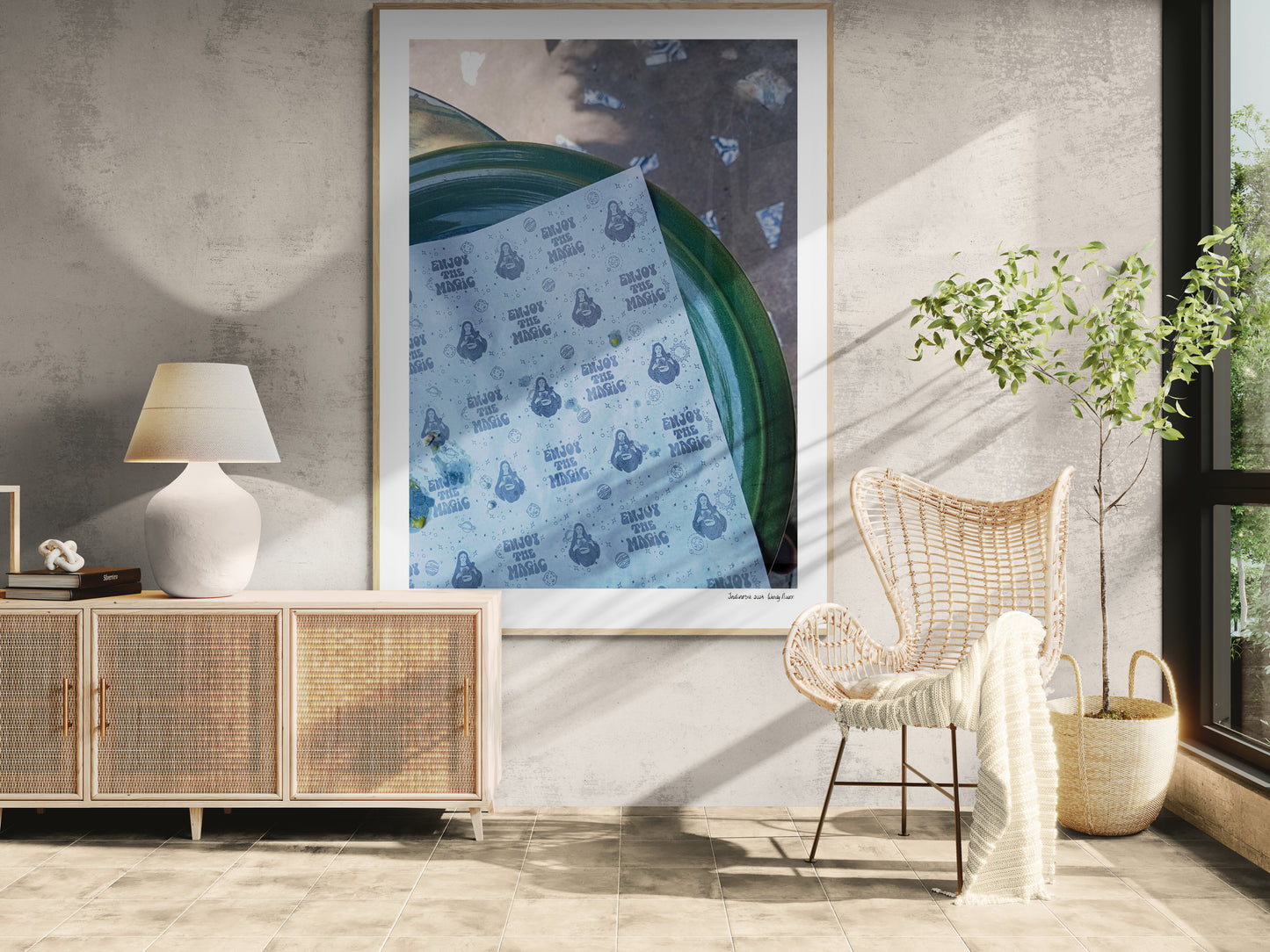 Enjoy Magic Mary | Framed & Mounted Print