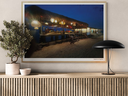 Night bar |  Framed & Mounted Print