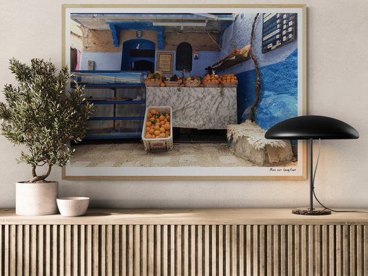 Orange shop | Framed & Mounted Print