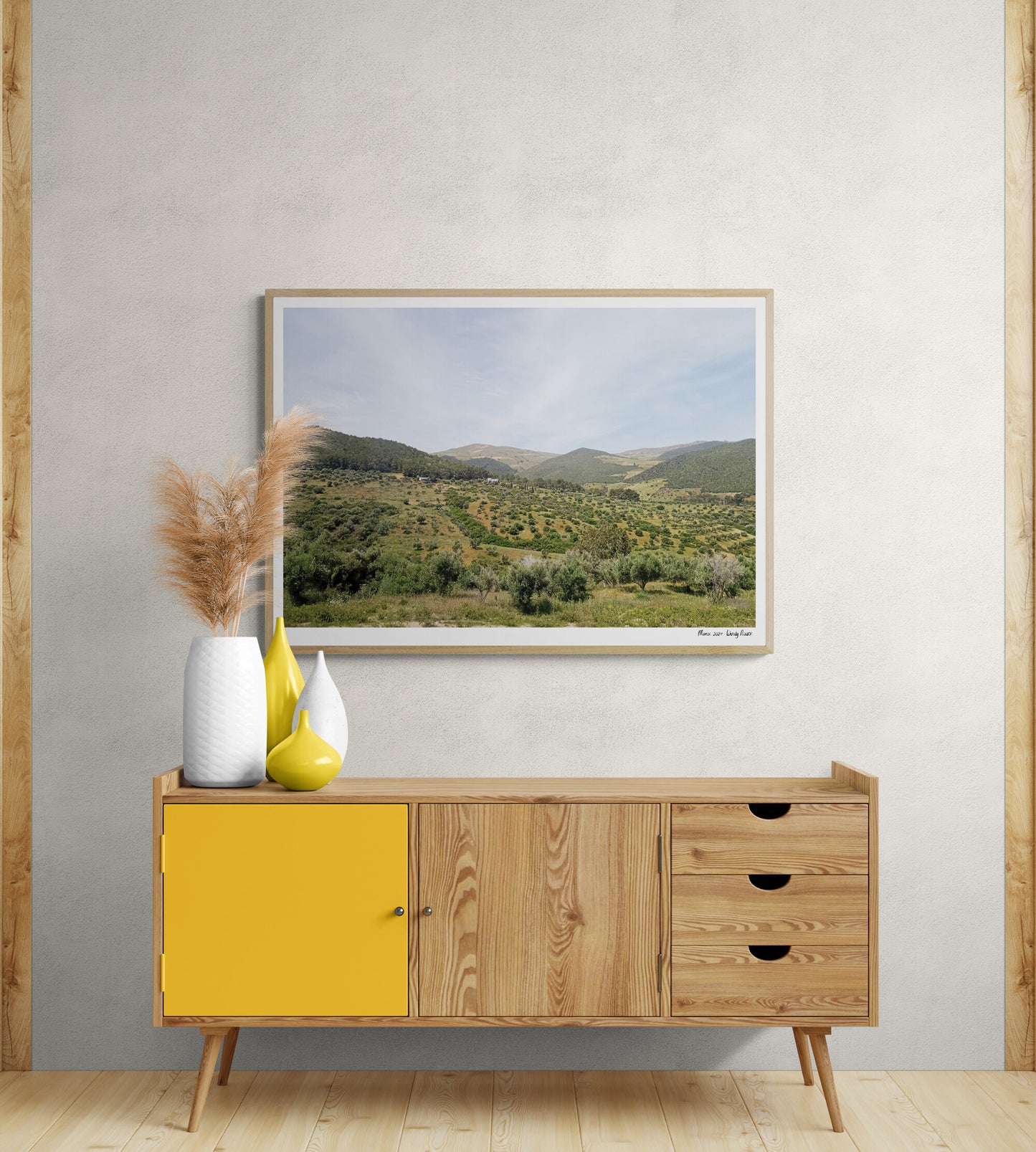 Landscape North | Framed & Mounted Print