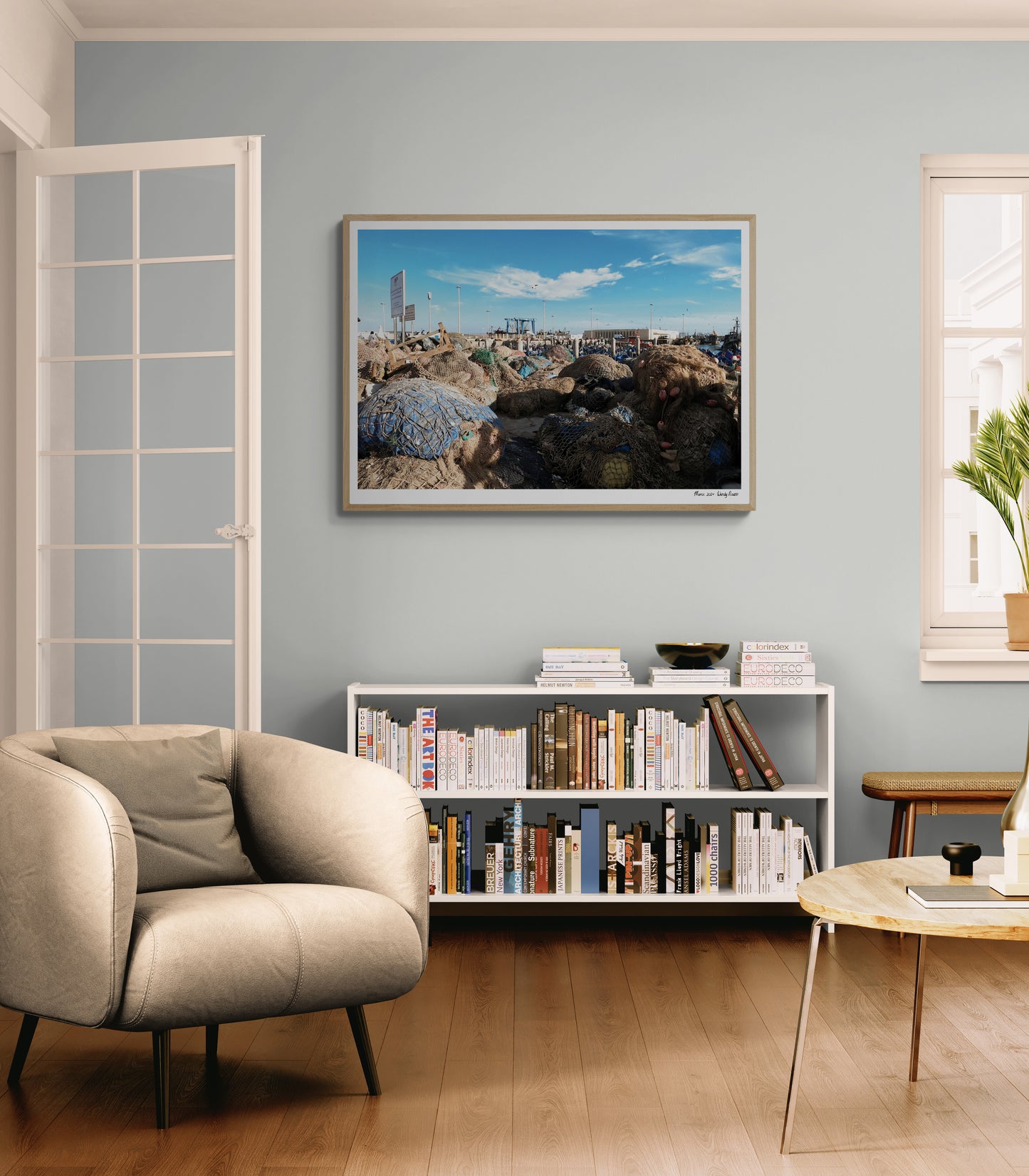 Harbour |  Framed & Mounted Print