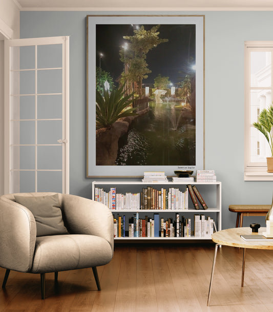 Jesus walks on water |  Framed & Mounted Print