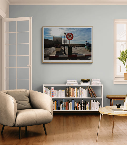 No Swimming | Framed & Mounted Print