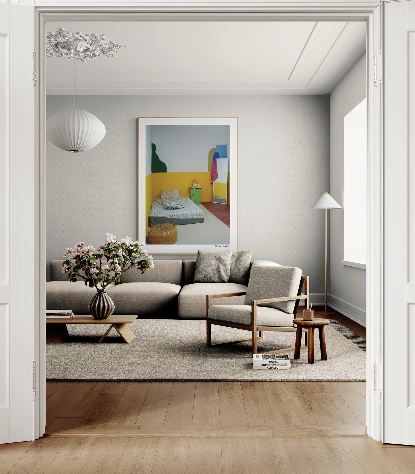 Bedroom | Framed & Mounted Print