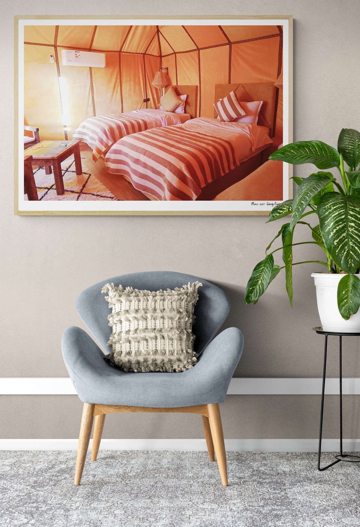 Sahari Tent | Framed & Mounted Print