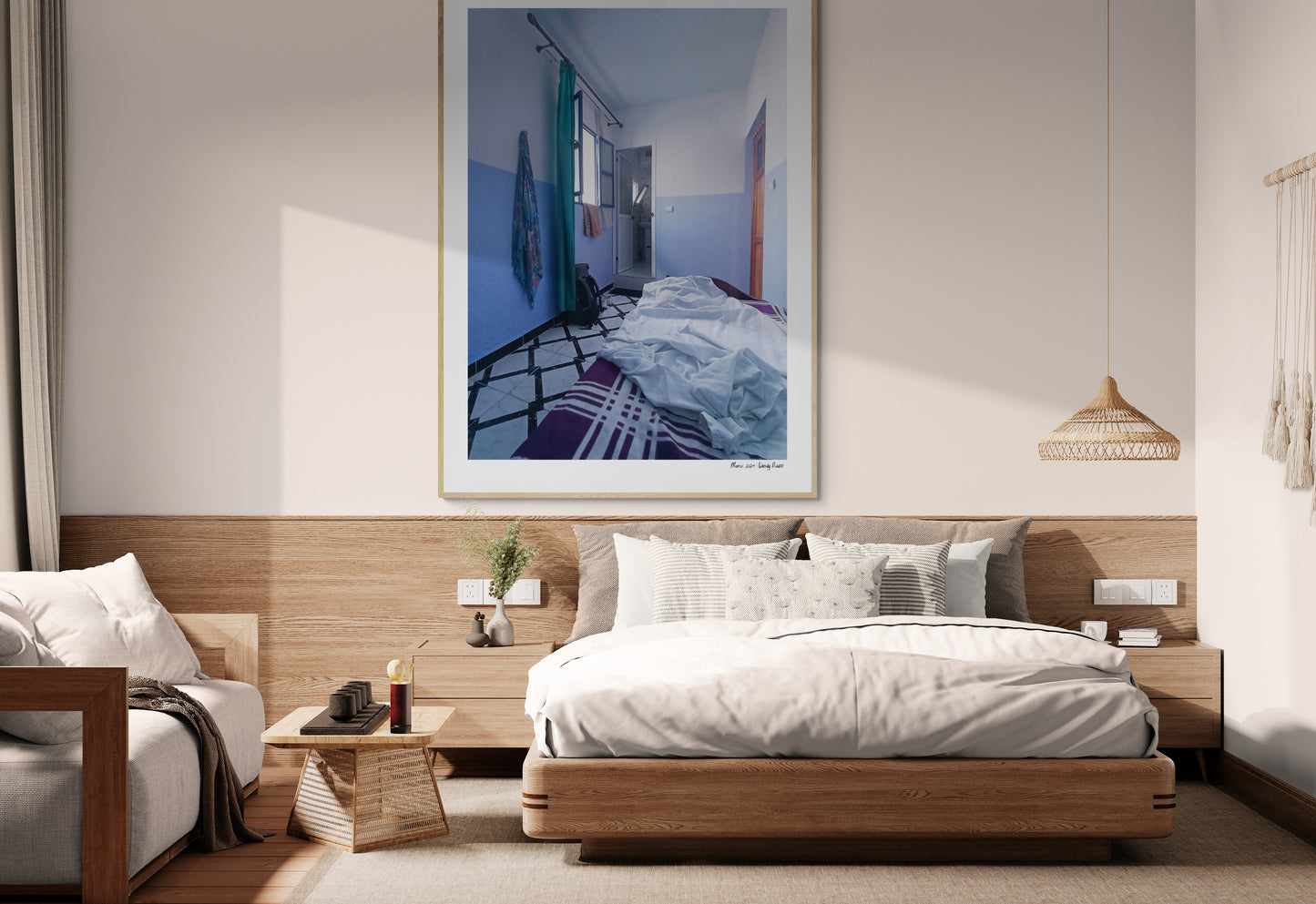 Bedroom | Framed & Mounted Print