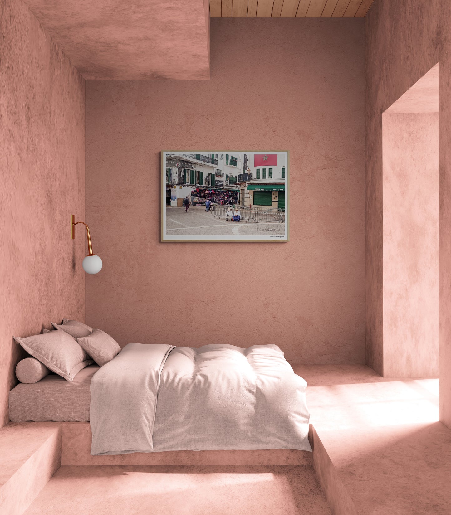 Women sitting | Framed & Mounted Print