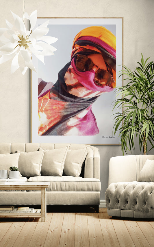 Self portrait | Framed & Mounted Print