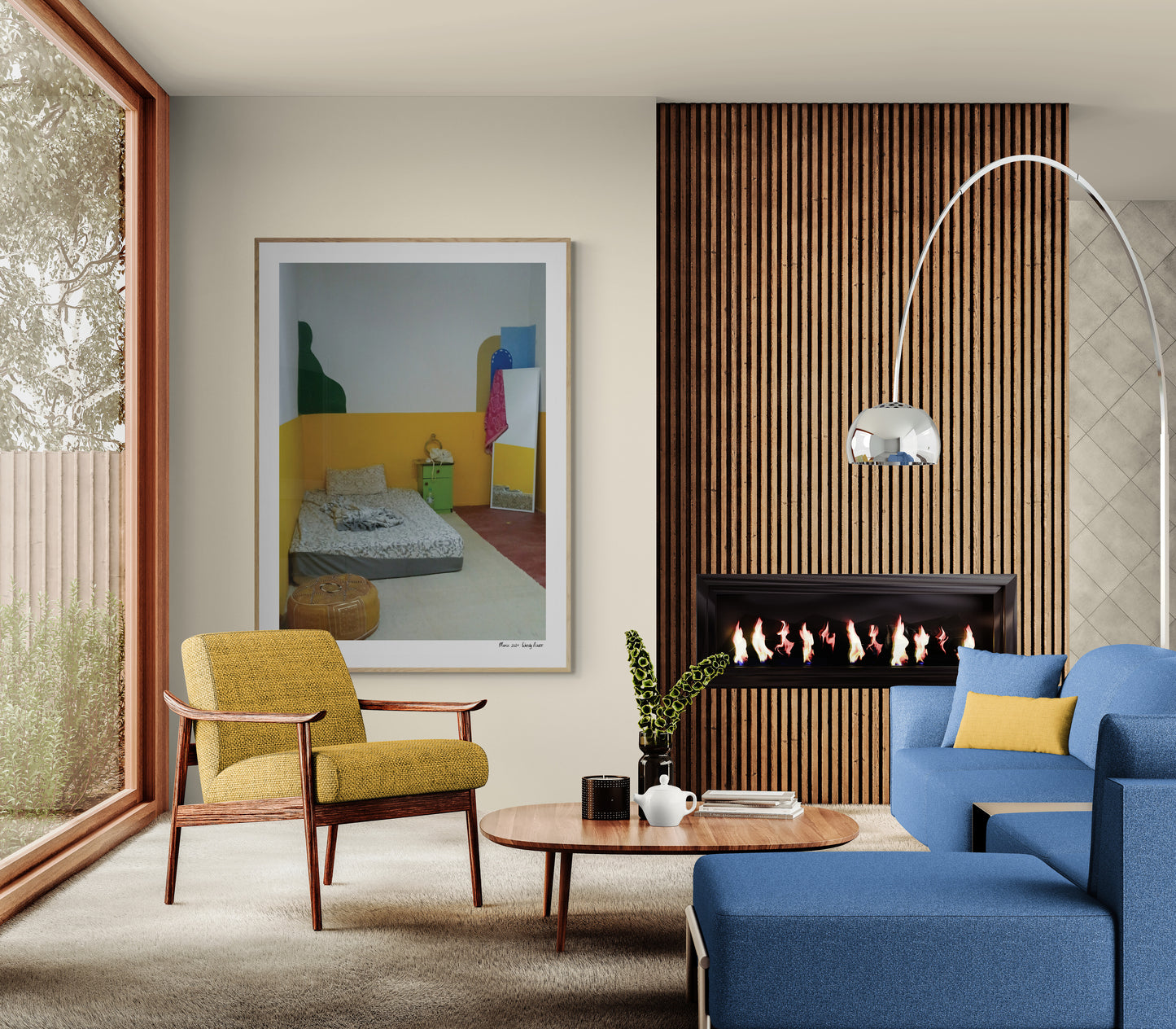 Bedroom | Framed & Mounted Print