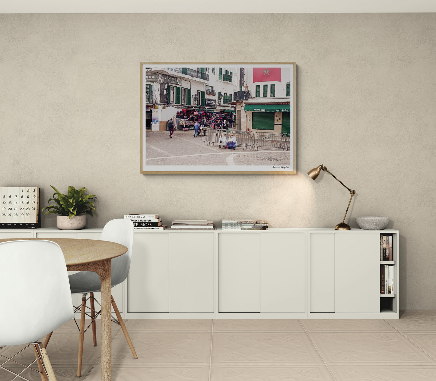 Women sitting | Framed & Mounted Print