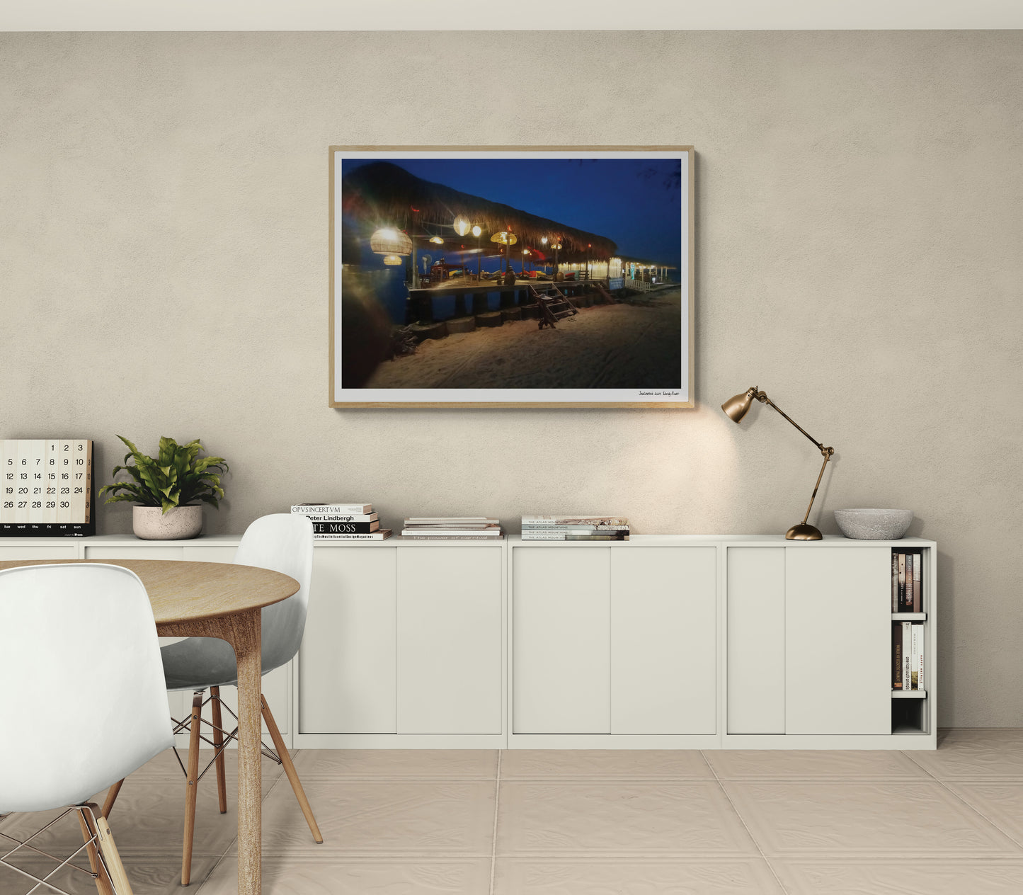 Night bar |  Framed & Mounted Print