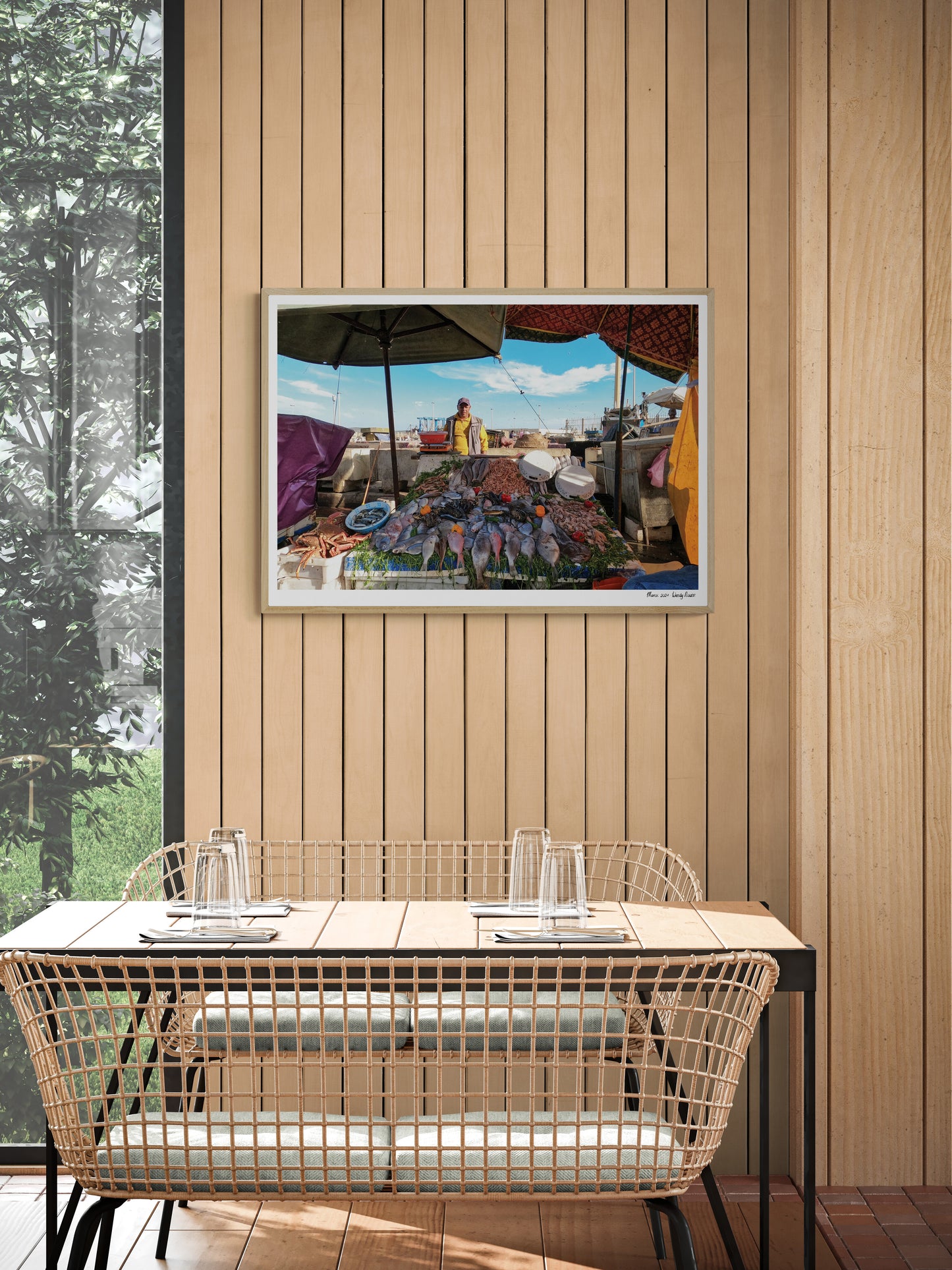 Fish Market | Framed & Mounted Print
